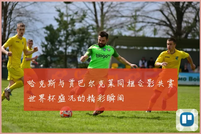 哈克斯与贾巴尔克莱同框合影共赏世界杯盛况的精彩瞬间